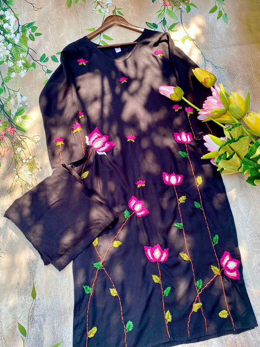 JAGMAG Kurta Set in Black