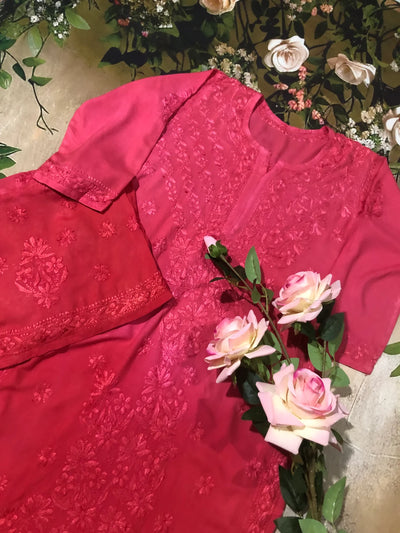 Roohaniyat Ombere Kurta Set