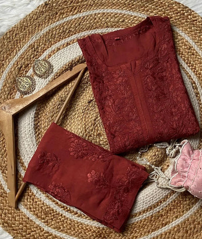 Moah Authentic Lucknowi Kurta Set