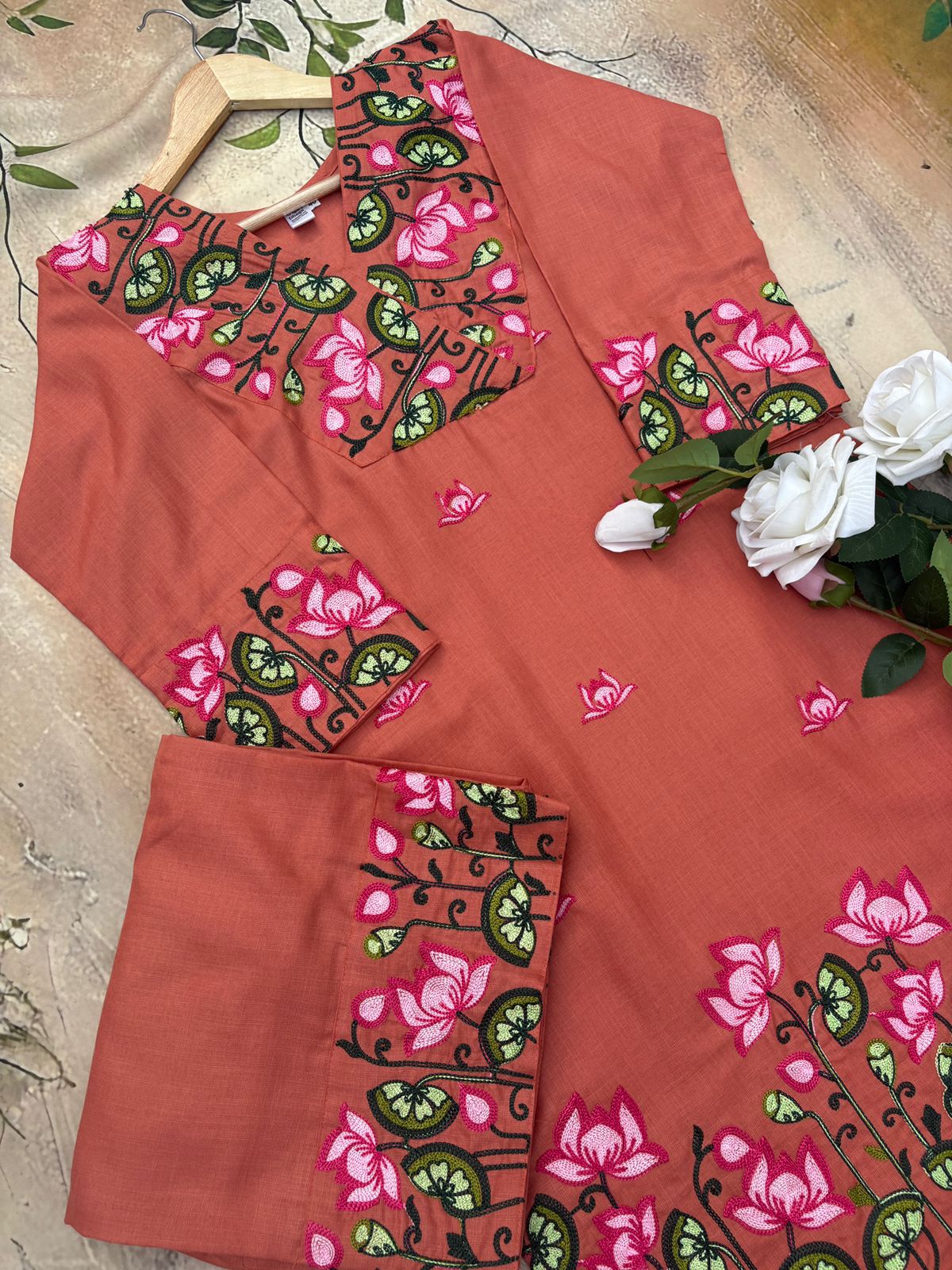 Noor rangin Kurta Set